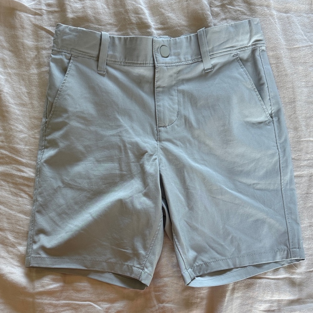 Like New Performance Stretch Shorts - Light Gray